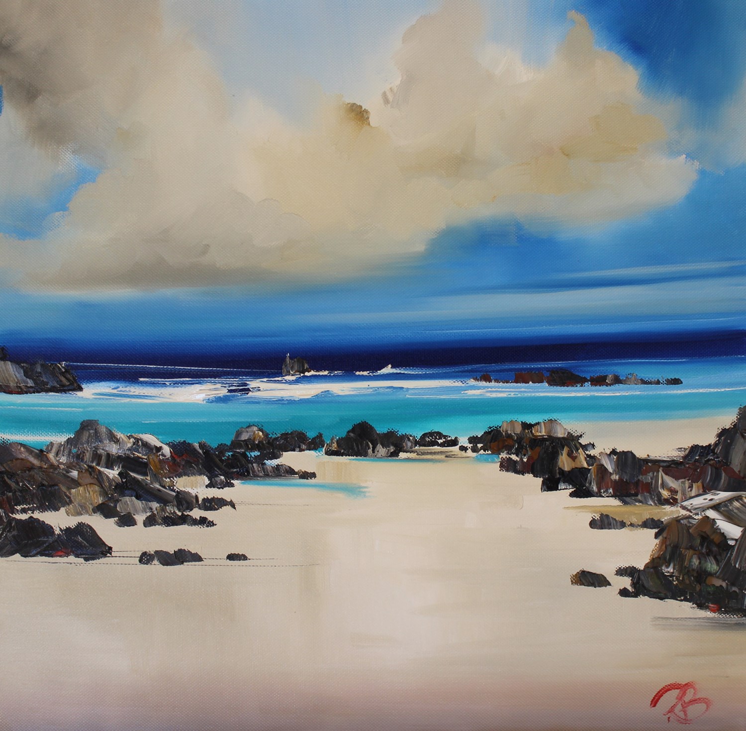'Island Sands' by artist Rosanne Barr